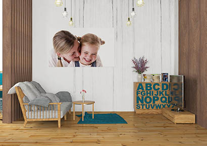 stockport family photoshoot wall